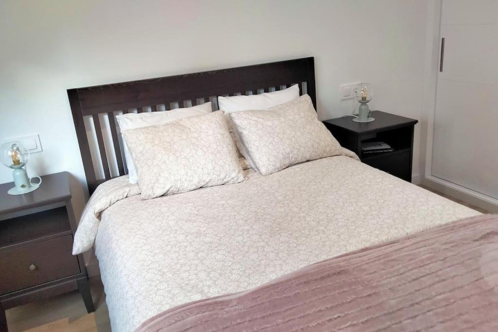 Apartamento Playa Del Con Moaña Esterno foto